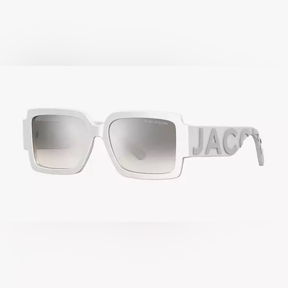 Marc Jacobs Square Mirrored Sunglasses NWOT - Picture 1 of 6